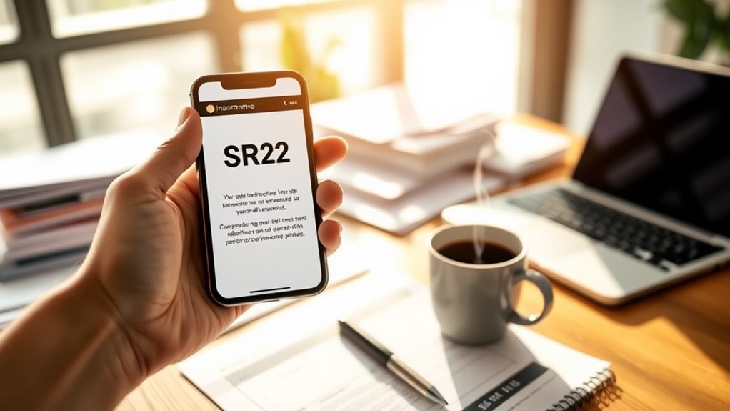 renew sr22 insurance process